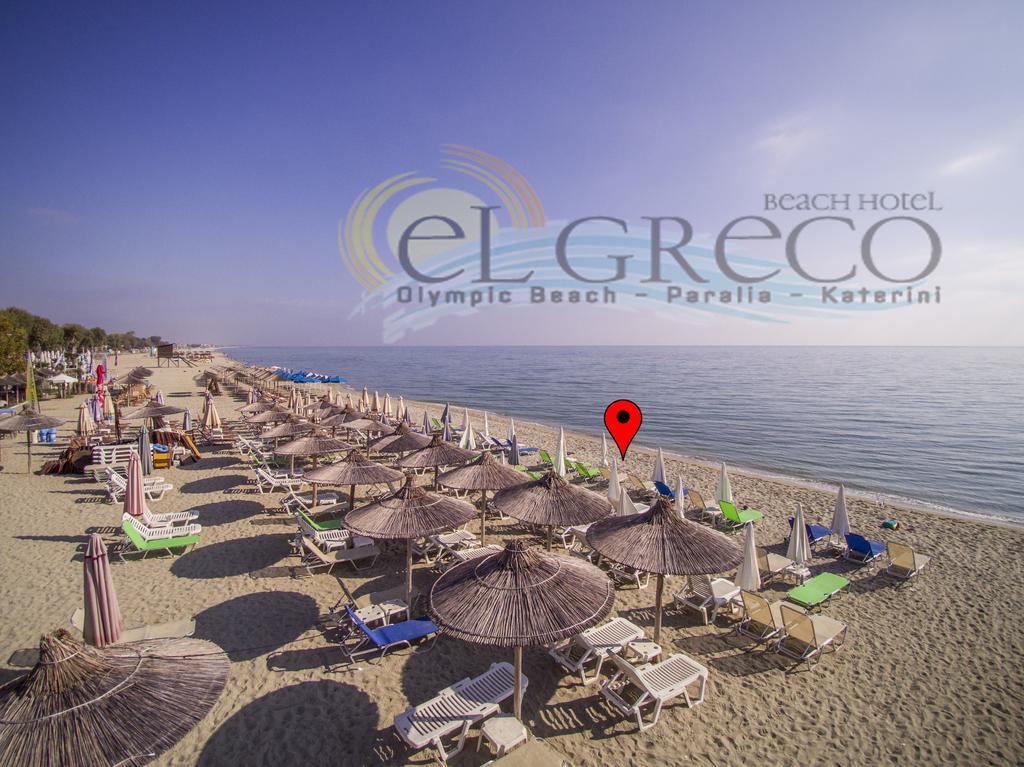 El Greco Beach Hotel Olympiakí Aktí Kültér fotó