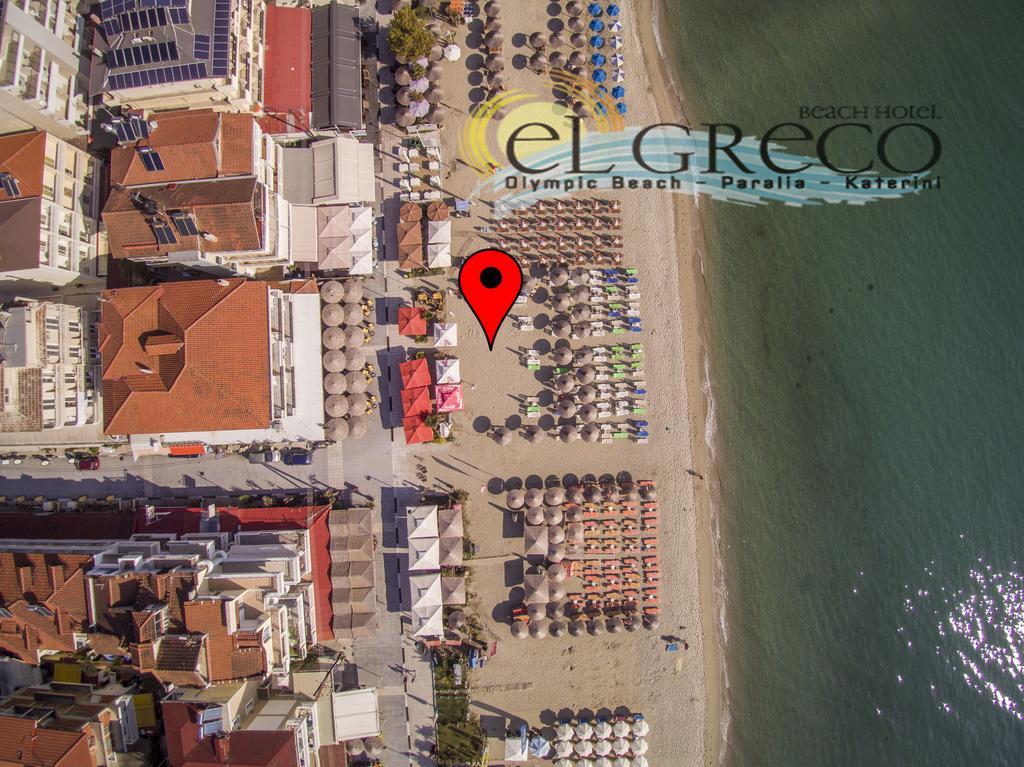 El Greco Beach Hotel Olympiakí Aktí Kültér fotó